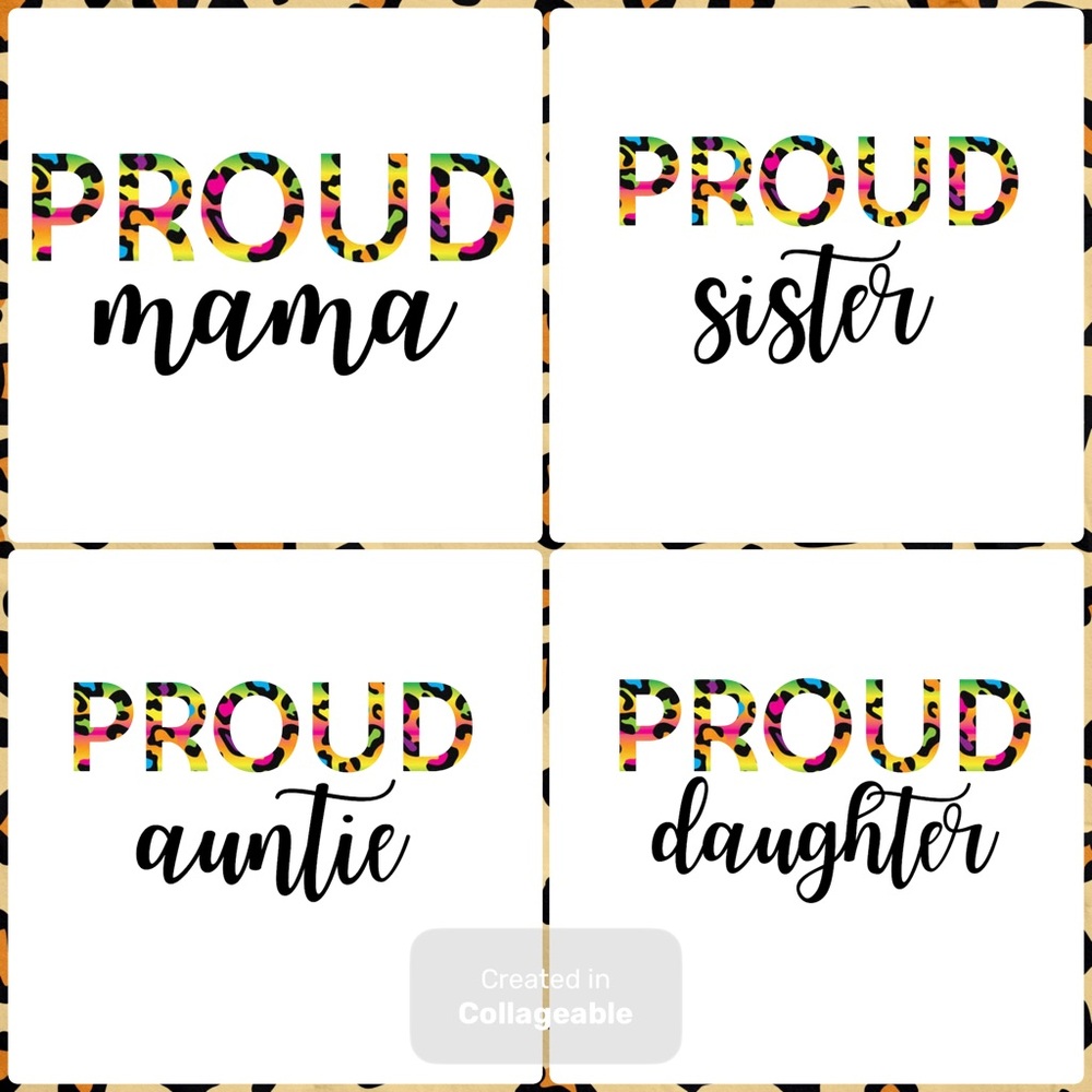 White 'Proud Mama' Pride Month Tank Top - Picture 4 of 9
